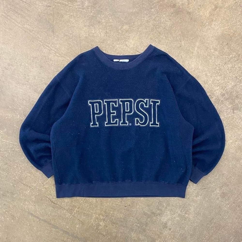 Vintage 90s Pepsi Promo Logo Crewneck Sweatshirt Size XLarge